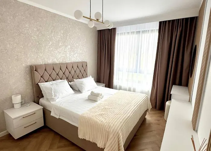 View Luxury Apartament,parking, Kingsize Bed